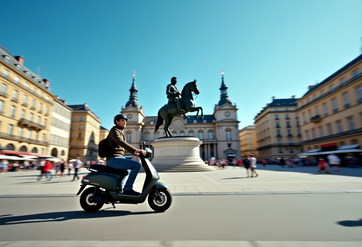 trottinette électrique lyon