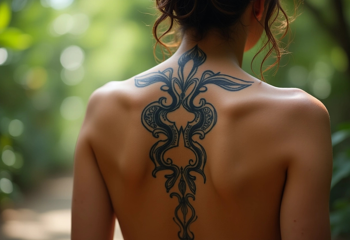 tatouage arabesque