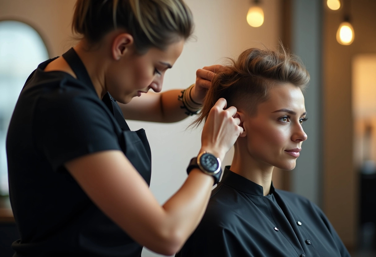 cheveux épais